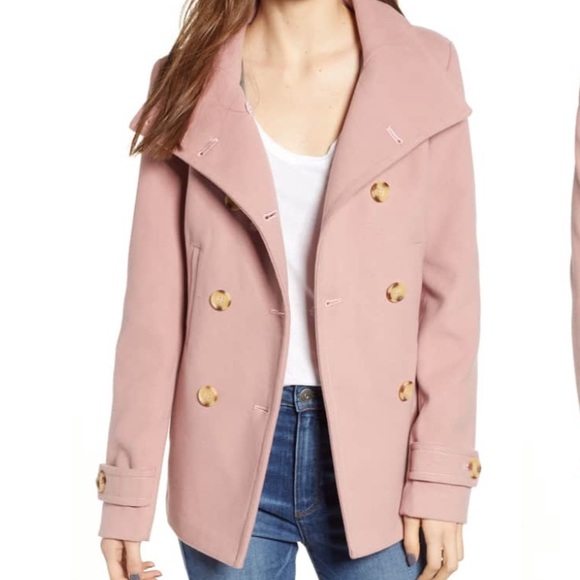 blush pink peacoat